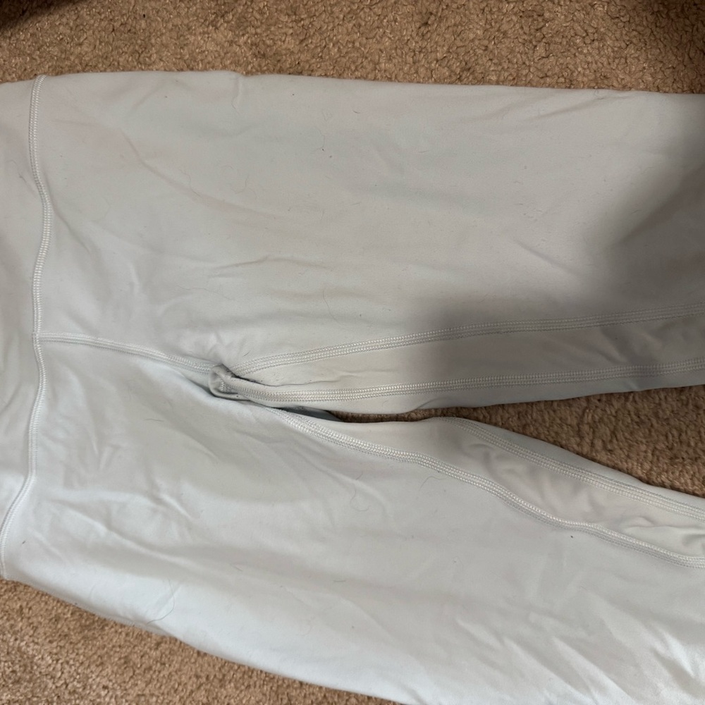 lululemon athletica Light Gray Leggings